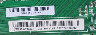 KIT DE TARJETAS PARA SMAR TV VIZIO 4K UHD / MAIN 6M03A0001X00J / TE.MT5597.EC762 / 6M03M0003120R / FUENTE PW.176W1.681 / T-CON TACDJ4031 / E253117 / PANEL V650DJ4-D03 ReV.C1 / MODELO V655-G9 / V655-G9 LINIYB - Imagen 4